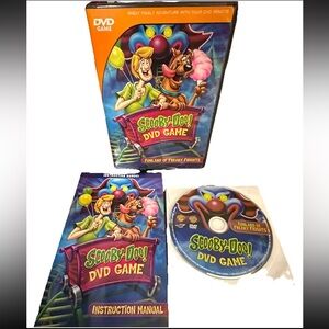 Scooby-Doo Interactive DVD Game Funland of Freaky Frights + Manual (2008)